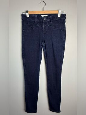GUESS Navy Low Rise Skinny Jeans